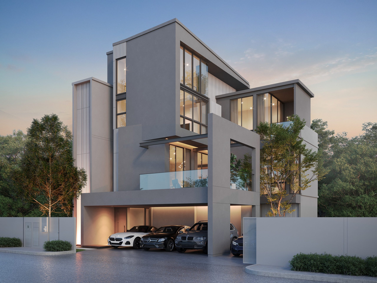 Contemporary luxury house in Bangkok